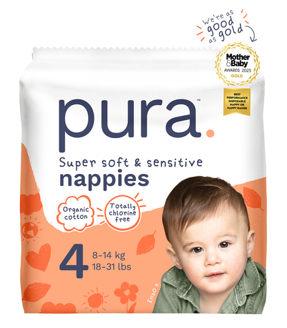 Bamboo Leak-Guard Diapers for Sensitive Skin