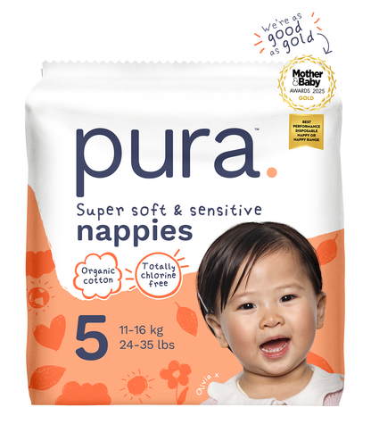 Bamboo Leak-Guard Diapers for Sensitive Skin